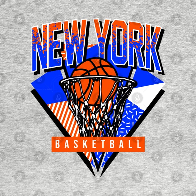 New York Basketball 90s Throwback by funandgames